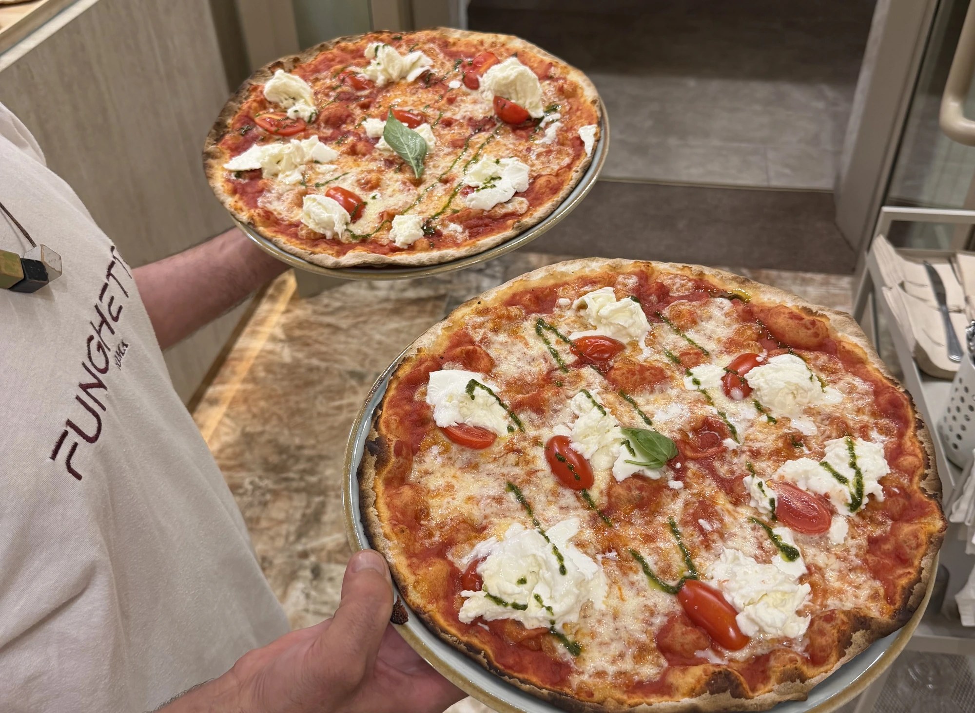 Le pizze romane di Funghetto